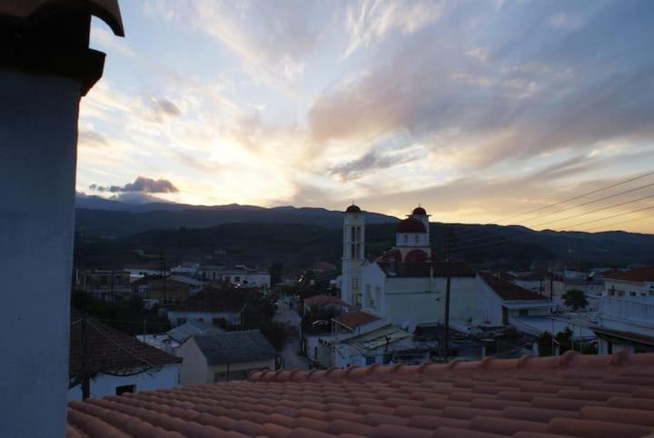 Afrodite'S House-Restaurated Oil Factory Agia  エクステリア 写真